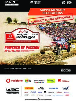 SUPPLEMENTARY REGULATIONS - SUBJECT TO FIA APPROVAL - VODAFONE RALLY DE PORTUGAL