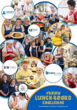 Lunch-brake #braw FOR PRIMARY SCHOOL CLASSES P5 -P7 - Food and Drink Federation