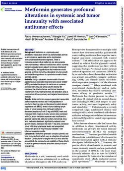 Metformin generates profound alterations in systemic and tumor immunity with associated antitumor effects