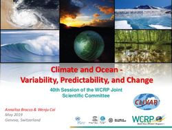Climate and Ocean - Variability, Predictability, and Change - 40th Session of the WCRP Joint Scientific Committee