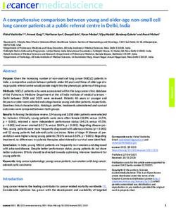 A Comprehensive Comparison Between Young And Older-age Non-small Cell ...