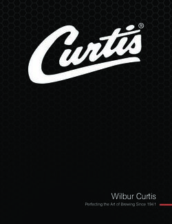 Wilbur Curtis Perfecting the Art of Brewing Since 1941