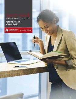 2017-2018 Undergraduate Catalog - UNIVERSITY COLLEGE - Los Angeles Pacific University