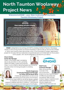 North Taunton Woolaway Project News - Welcome to ENGIE - your Main Contractor for the North Taunton Woolaway Project - Somerset West and Taunton