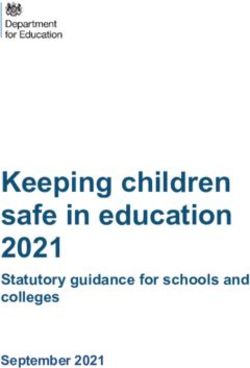 Keeping children safe in education 2021 - Statutory guidance for schools and colleges - Teach in Herts