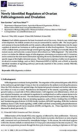 Newly Identified Regulators of Ovarian Folliculogenesis and Ovulation - MDPI