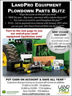 LANDPRO EQUIPMENT PLOWDOWN PARTS BLITZ