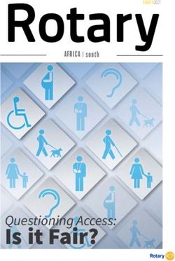 Is it Fair? Questioning Access: AFRICA | south - Rotary District 9400