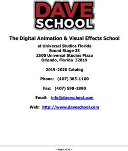 The Digital Animation & Visual Effects School - The DAVE ...