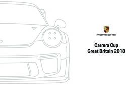Carrera Cup Great Britain 2018 - Porsche