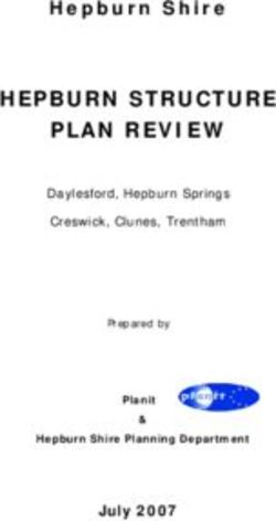 HEPBURN STRUCTURE PLAN REVIEW - Hepburn Shire - July 2007 - NET