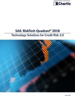 SAS: RiskTech Quadrant 2018 - Technology Solutions for Credit Risk 2.0 - June 2018