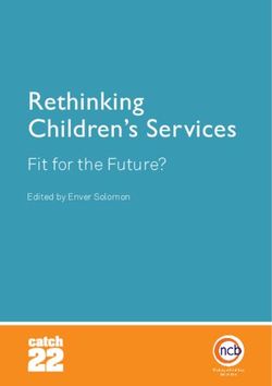Rethinking Children's Services - Fit for the Future? Edited by Enver Solomon - Catch22