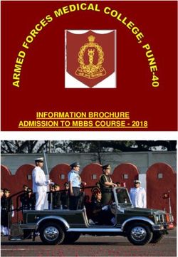 INFORMATION BROCHURE ADMISSION TO MBBS COURSE 2018 - Armed Forces Medical ...
