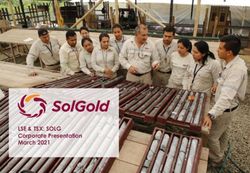 LSE & TSX: SOLG Corporate Presentation March 2021