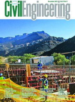 UPDATE ON PROGRESSWITH SAICE'S NEW - STRATEGY GROWING