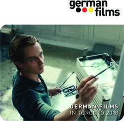 GERMAN FILMS IN TORONTO 2018
