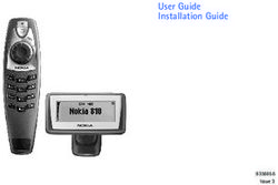 User Guide Installation Guide