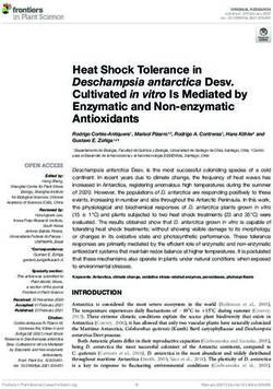 Heat Shock Tolerance in Deschampsia antarctica Desv. Cultivated in vitro Is Mediated by Enzymatic and Non-enzymatic Antioxidants