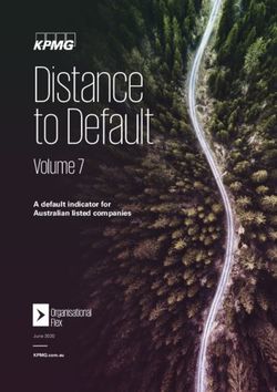 Distance to Default Volume 7 - A default indicator for Australian listed companies - assets.kpmg