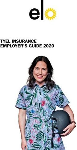 TYEL INSURANCE EMPLOYER'S GUIDE 2020 - Elo