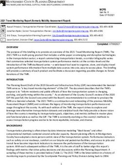 THE MARYLAND-NATIONAL CAPITAL PARK AND PLANNING COMMISSION - Montgomery County Planning ...