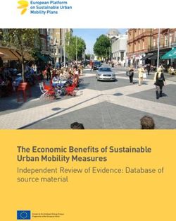 The Economic Benefits of Sustainable Urban Mobility Measures - Independent Review of Evidence: Database of source material - Eltis