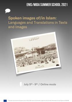 Spoken images of/in Islam: Languages and Translations in Texts and Images - CIHAM