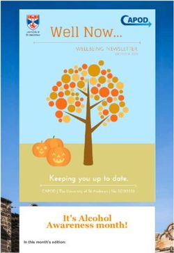 It's Alcohol Awareness month! - In this month's edition: University of St Andrews