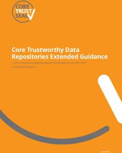 Core Trustworthy Data Repositories Extended Guidance - Core Trustworthy Data Repositories Requirements for 2017-2019 Extended Guidance ...