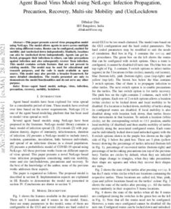 Agent Based Virus Model using NetLogo: Infection Propagation, Precaution, Recovery, Multi-site Mobility and (Un)Lockdown