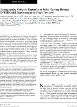 Strengthening Geriatric Expertise in Swiss Nursing Homes: INTERCARE Implementation Study Protocol - KU Leuven