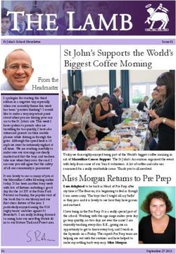 St John's Supports the World's Biggest Coffee Morning