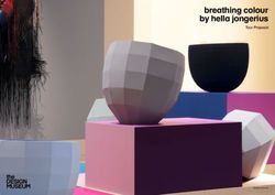 Breathing colour by hella jongerius - Tour Proposal - Design Museum