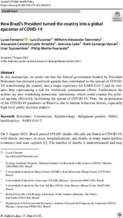 How Brazil's President turned the country into a global epicenter of COVID 19