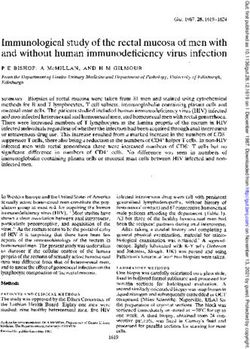 Immunological study of the rectal mucosa of men with and without human immunodeficiency virus infection - Gut