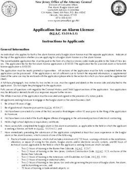 Application for an Alarm License - New Jersey Office of the Attorney General