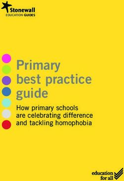 Primary best practice guide - How primary schools are celebrating difference and tackling homophobia - Solgrid for Solihull schools