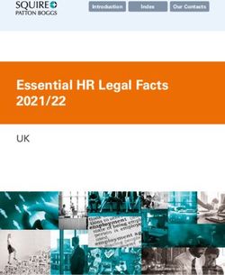 Essential HR Legal Facts 2021/22 - UK - Introduction - Squire Patton Boggs