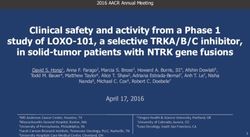 Clinical safety and activity from a Phase 1 study of LOXO-101, a selective TRKA/B/C inhibitor, in solid-tumor patients with NTRK gene fusions ...