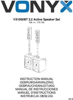 INSTRUCTION MANUAL GEBRUIKSAANWIJZING GEBRAUCHSANLEITUNG MANUAL DE INSTRUCCIONES MANUEL D'INSTRUCTIONS INSTRUKCJA OBSŁUGI - VX1050BT 2.2 Active ...