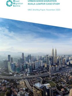 URBAN MIXED MIGRATION KUALA LUMPUR CASE STUDY - MMC Briefing Paper, November 2020 - ReliefWeb