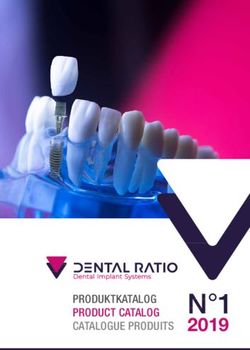 N 1 2019 PRODUKTKATALOG PRODUCT CATALOG CATALOGUE PRODUITS - Bright Benelux