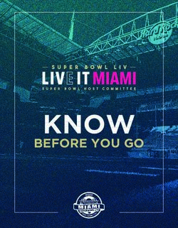 KNOW BEFORE YOU GO - Miami DDA
