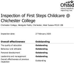 Inspection of First Steps Childcare @ Chichester College