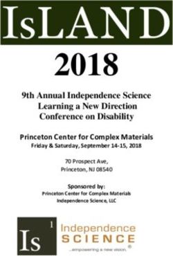 2018 Independence Science