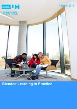 Blended Learning in Practice - Autumn 2014