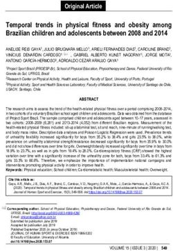 Temporal trends in physical fitness and obesity among Brazilian children and adolescents between 2008 and 2014