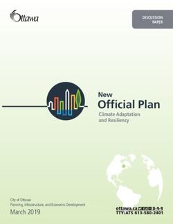 Of cial Plan New - March 2019 - City of Ottawa