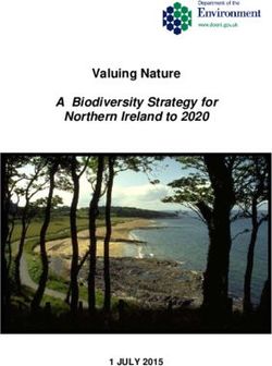 Valuing Nature A Biodiversity Strategy for Northern Ireland to 2020 - 1 JULY 2015